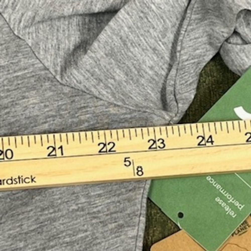 EMS Eastern Mountain Sports Techwick V-Neck Long Sleeve Shirt Gray XL Women's - Picture 8 of 10